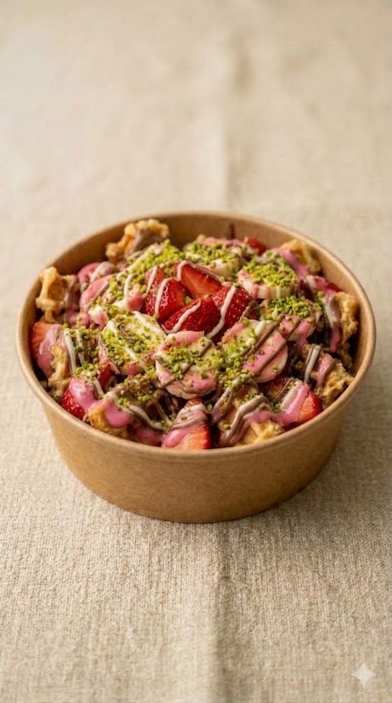 Pistachio Waffle
